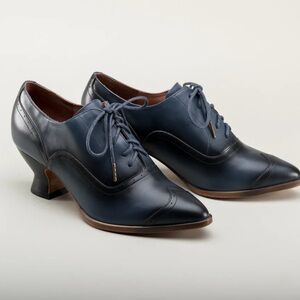 London Edwardian Blue Oxfords